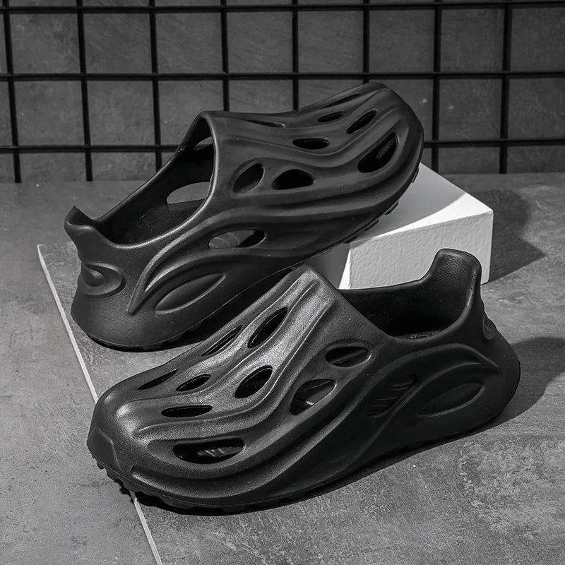 Wading Shoes Thick Soles Comfortable Slippers Outdoor Street Fashion Slides Antislip Sports Sneakers