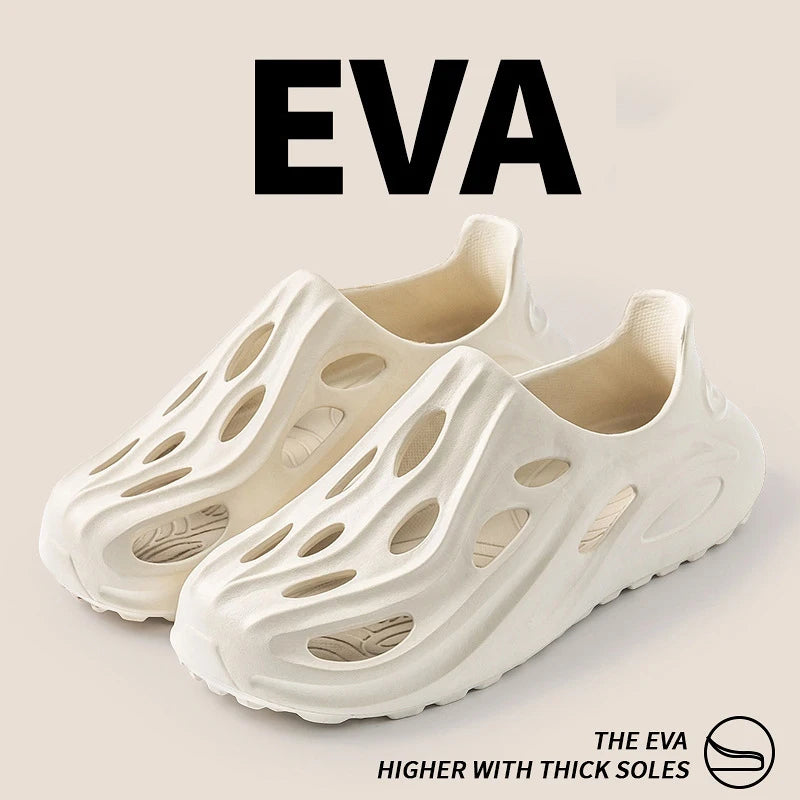 Wading Shoes Thick Soles Comfortable Slippers Outdoor Street Fashion Slides Antislip Sports Sneakers