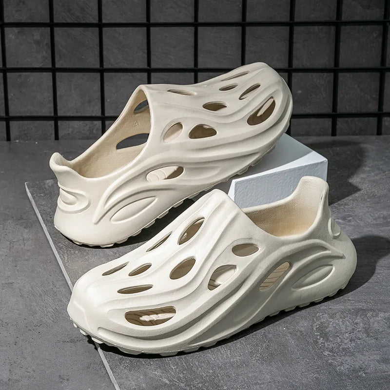 Wading Shoes Thick Soles Comfortable Slippers Outdoor Street Fashion Slides Antislip Sports Sneakers