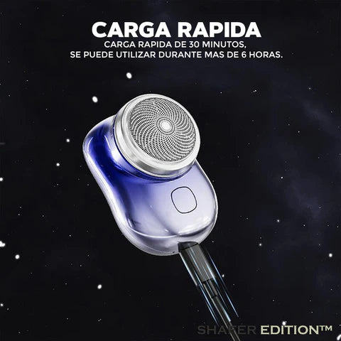 MINI AFEITADORA PORTATIL RECARGABLE